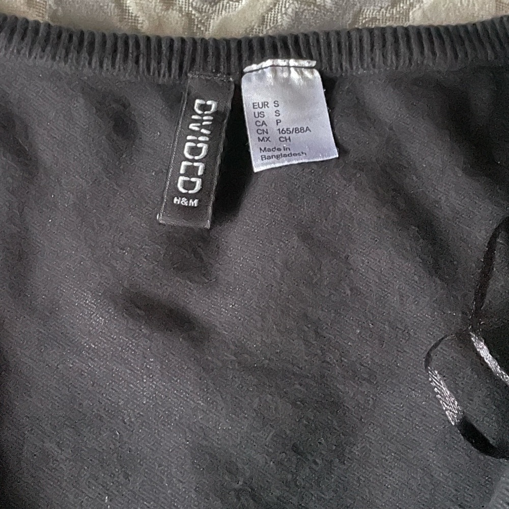 H & M Divided Black Cardigan Size:S; Pet & Smoke Free Home